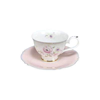 Picture of Fine Bone Tea Cup & Saucer 2+2 = 4 Pcs – S3271D5PCS