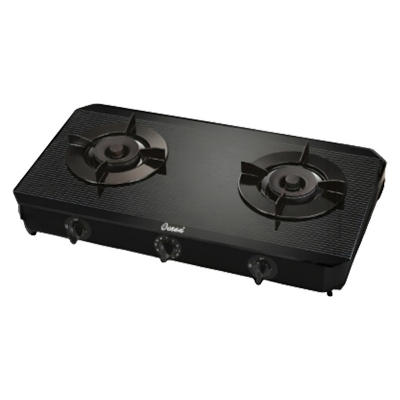 Picture of Ocean Gas Cooker Double Burner - Black Color – OGC230B