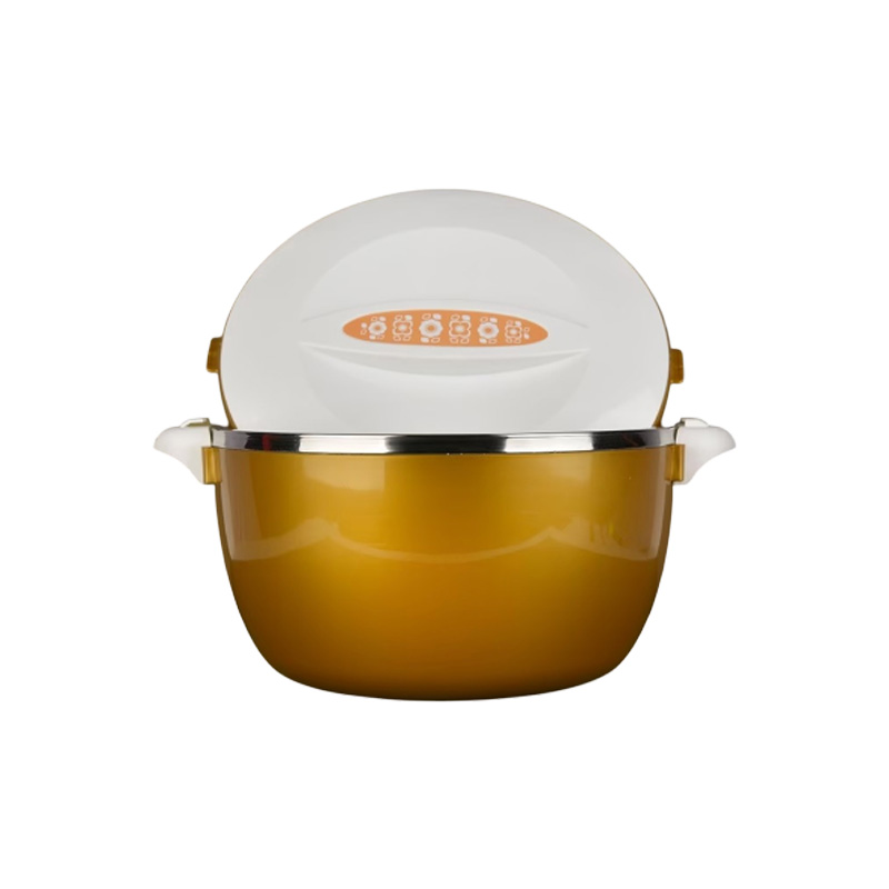 Picture of Hot Pot W/Lock 2000 Ml Golden colour – PB620G
