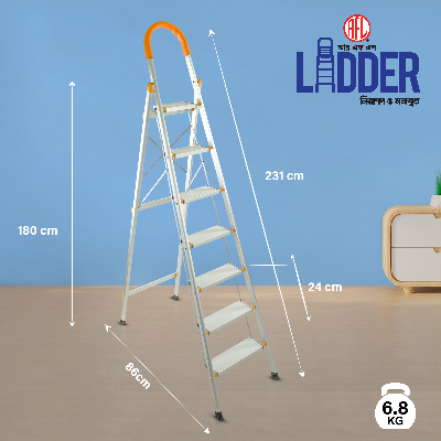 Picture of HOUSE HOLD LADDER 7 STEP (WIDE)