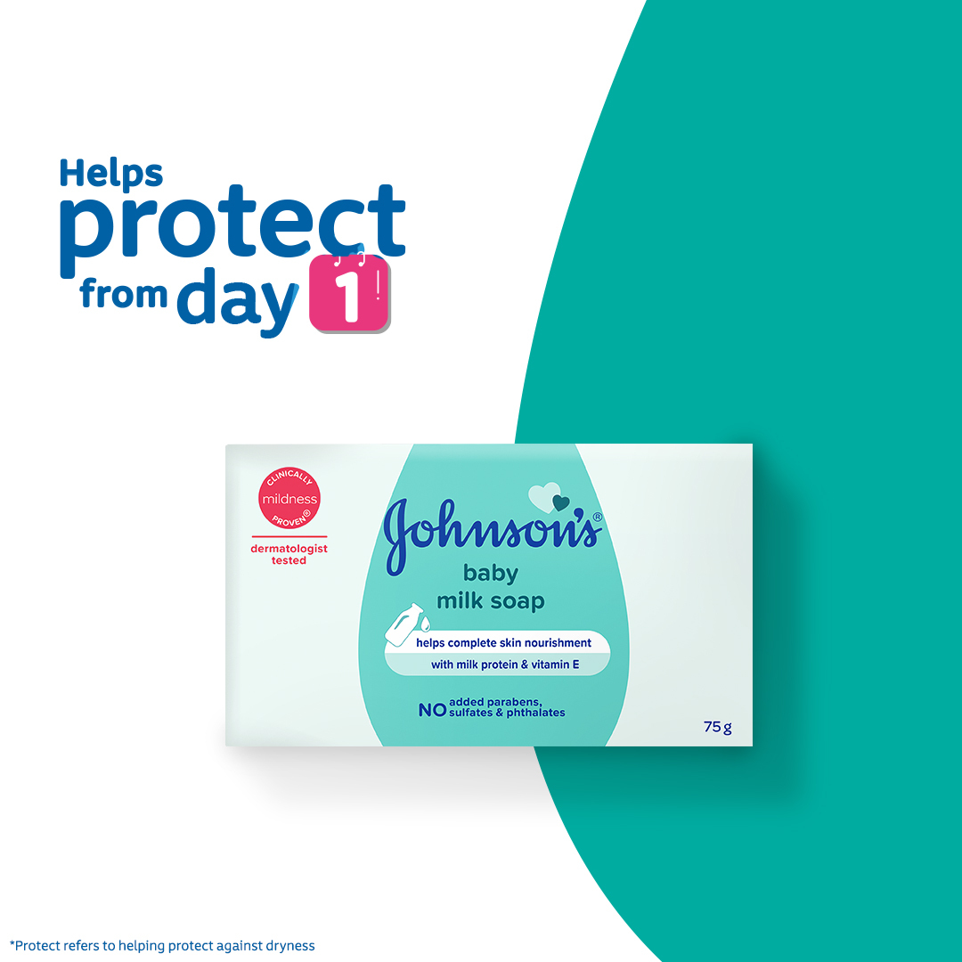 Jhonson's Baby Milk Soap 75gm IDConline shop bangladeshothoba.com