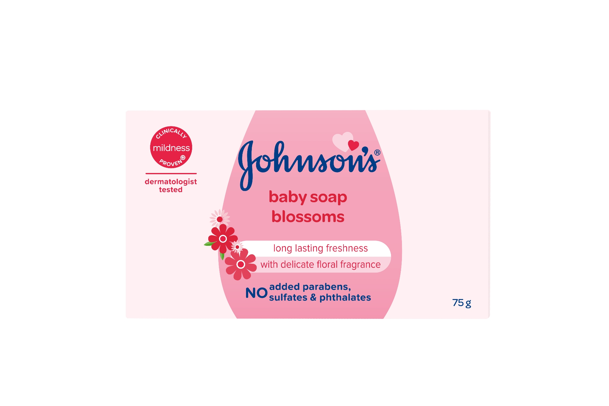 Jhonson's Baby Soap Blossoms 75gm IDConline shop bangladeshothoba.com