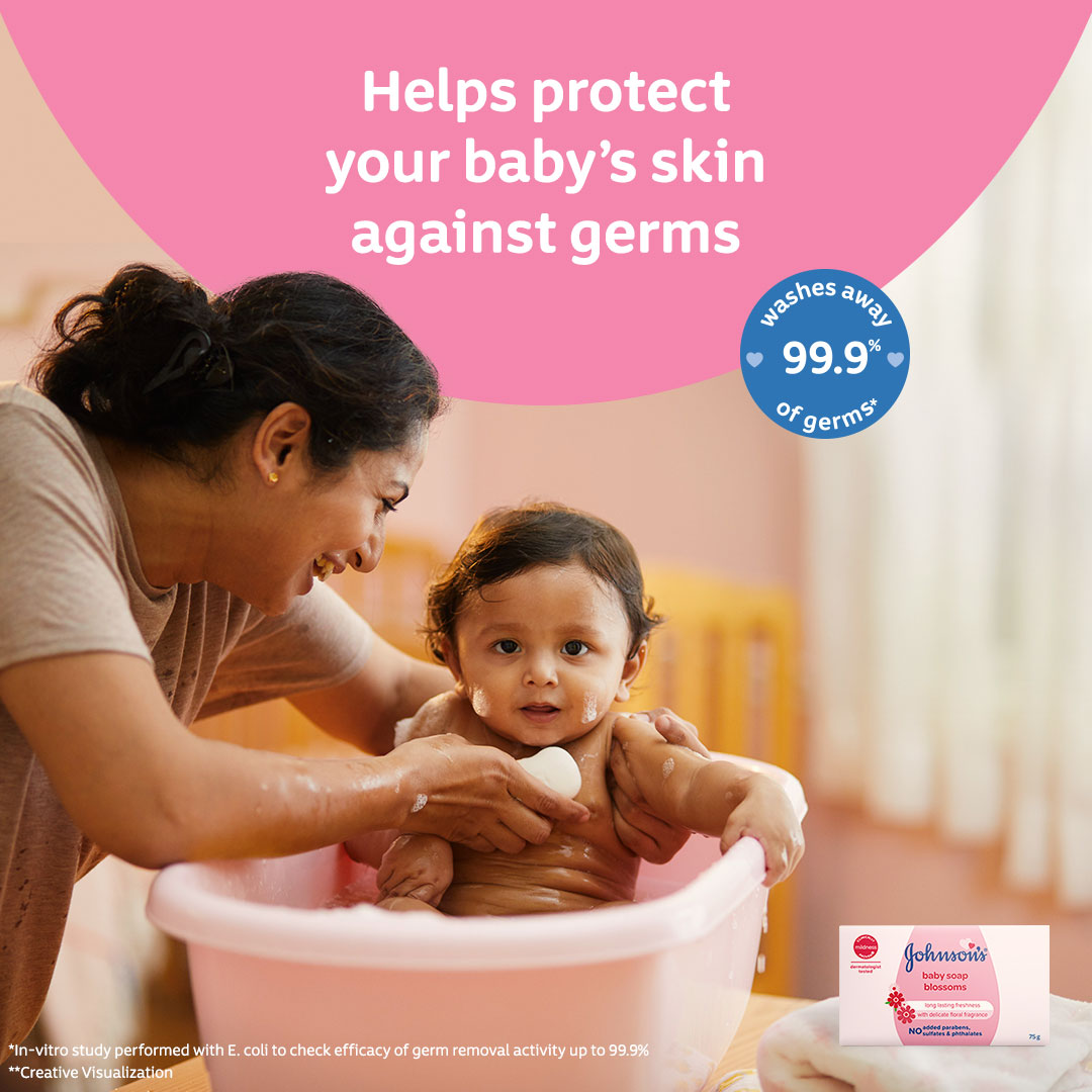 Jhonson's Baby Soap Blossoms 75gm IDConline shop bangladeshothoba.com
