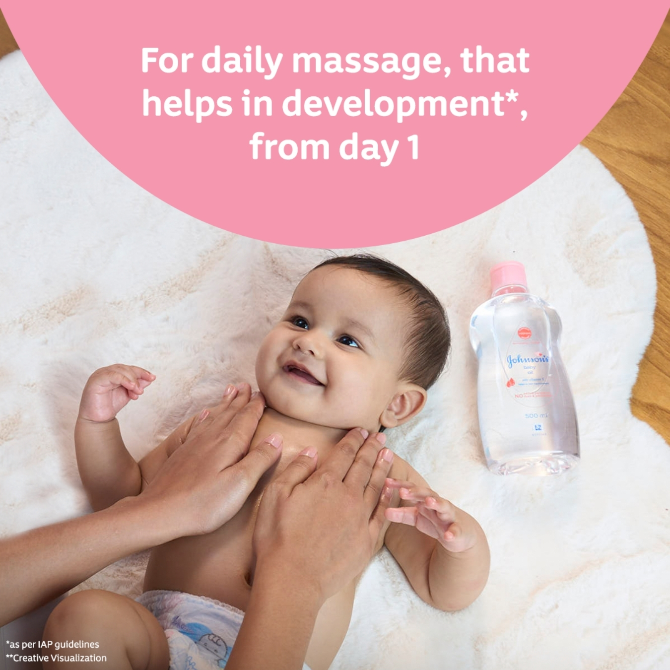 Johnson's Baby Oil with Vitamin E 100ml IDConline shop bangladeshothoba.com