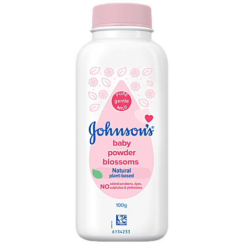 Johnson's Baby Powder Blossom Natural Plant Based 100 gm IDConline shop bangladeshothoba.com