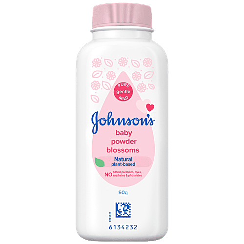 Johnsons Baby Powder Blossom Natural Plant Based 50 gm IDConline shop bangladeshothoba.com