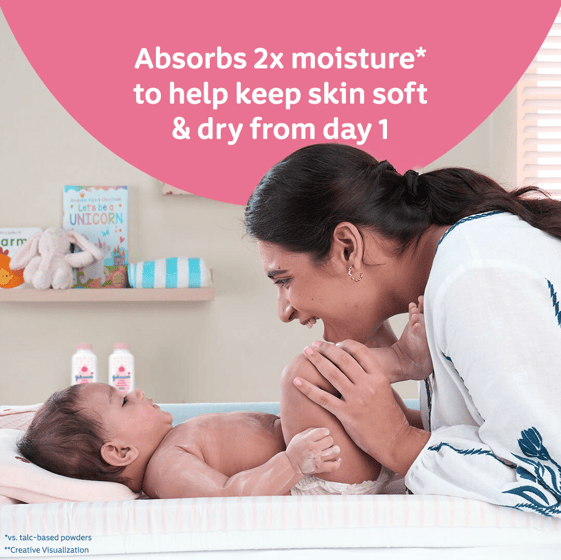 Johnsons Baby Powder Blossom Natural Plant Based 50 gm IDConline shop bangladeshothoba.com