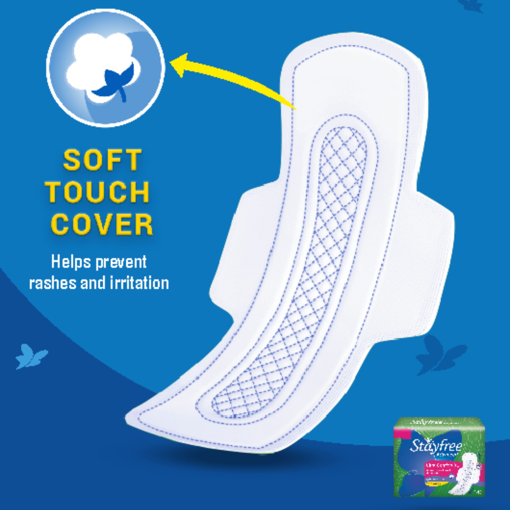 Stayfree Advanced Ultra Comfort XL Thin Sanitary Napkins, with Wings 7 pads IDConline shop bangladeshothoba.com