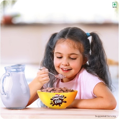 Kellogg's Chocos Fills Chocolate Breakfast Cereal 250gm IDConline shop bangladeshothoba.com