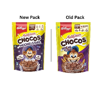 Kellogg's Chocos Moon & Stars Chocolate Breakfast Cereal 360gm IDConline shop bangladeshothoba.com