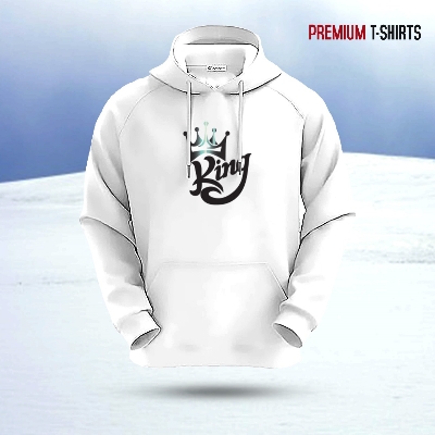 Picture of "KING" Islamic Hoodie (White)