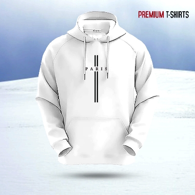 Picture of "PARIS" Islamic Hoodie (White)