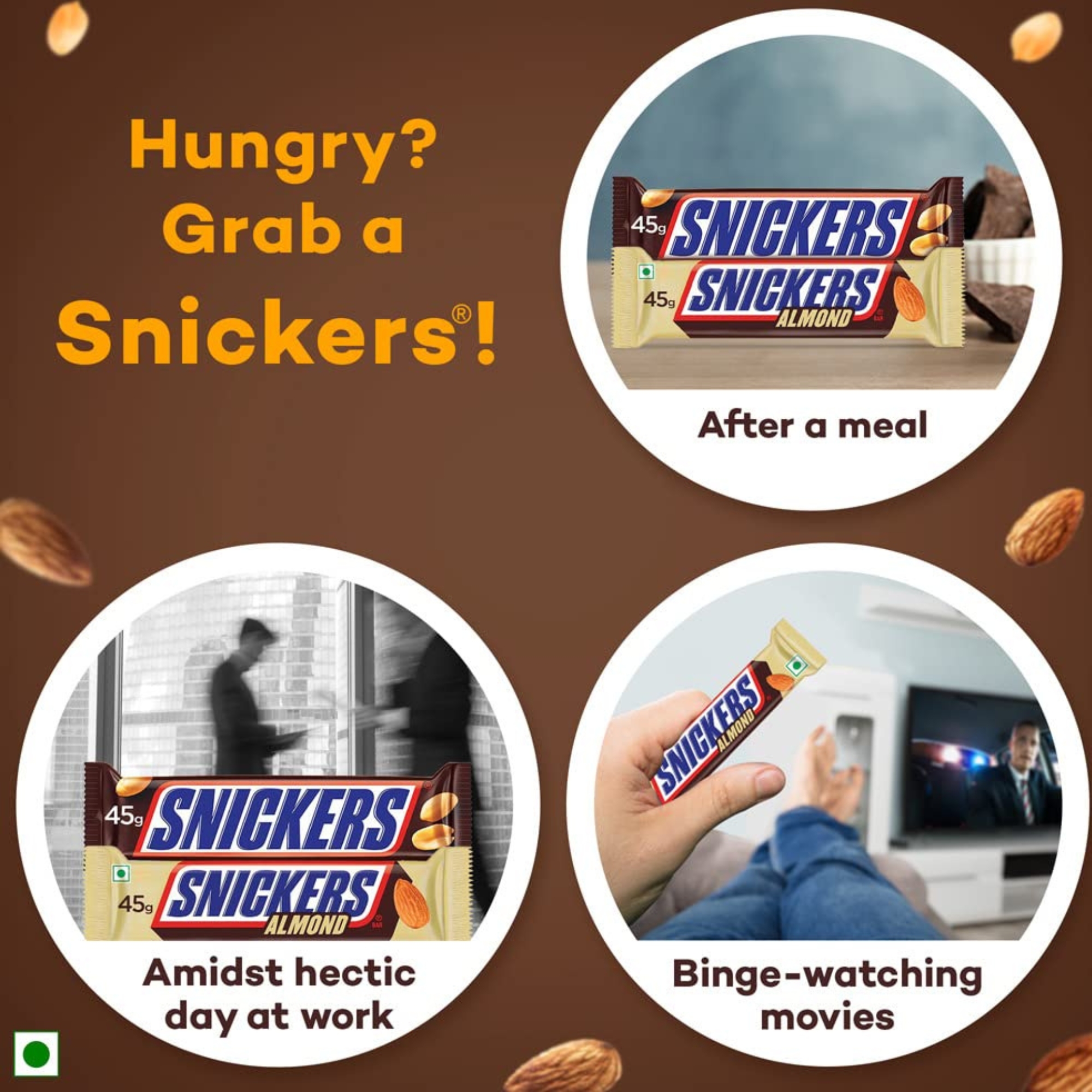 SNICKERS Peanut Chocolate Bar 50gm IDConline shop bangladeshothoba.com