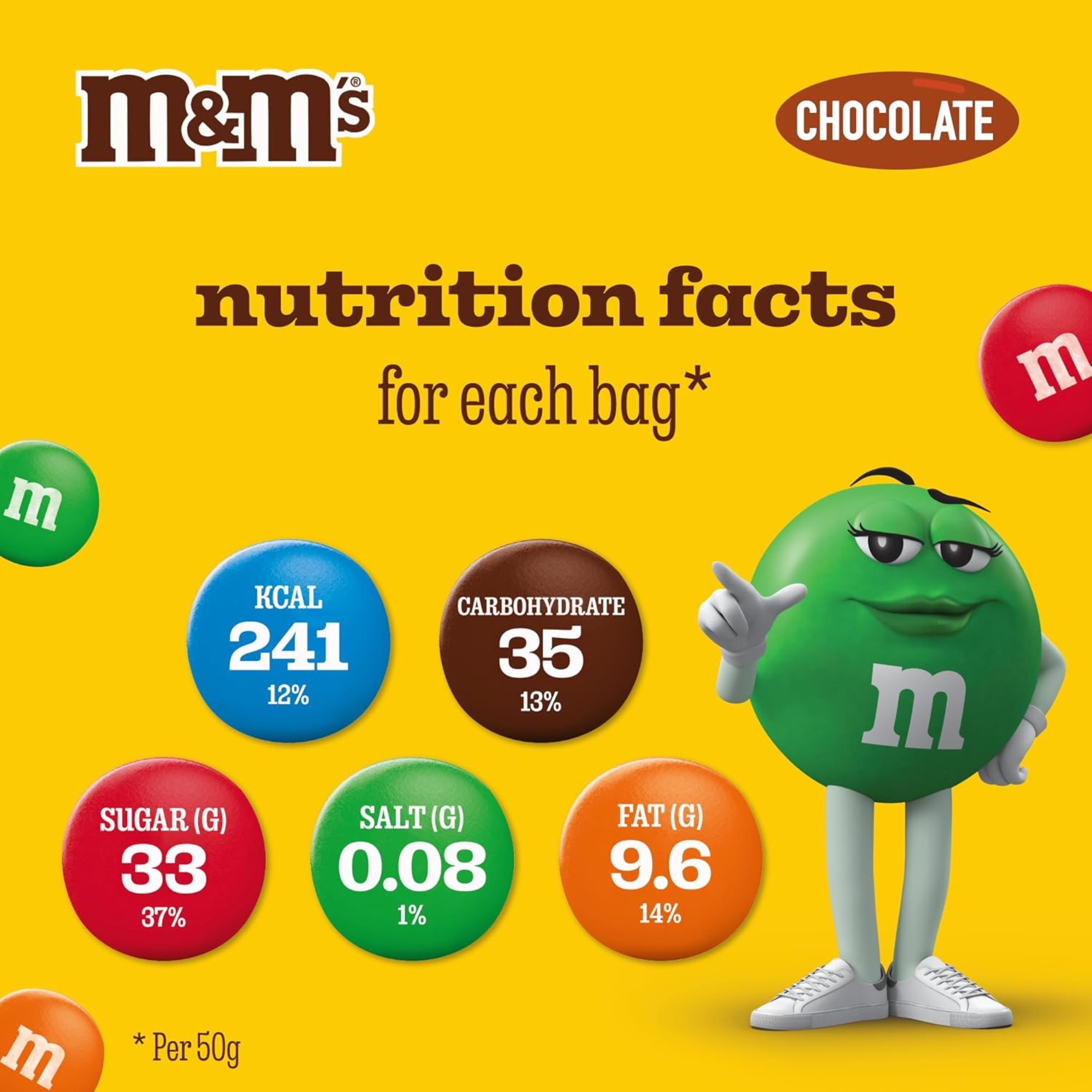 M&M's Milk Chocolate 45gm IDConline shop bangladeshothoba.com