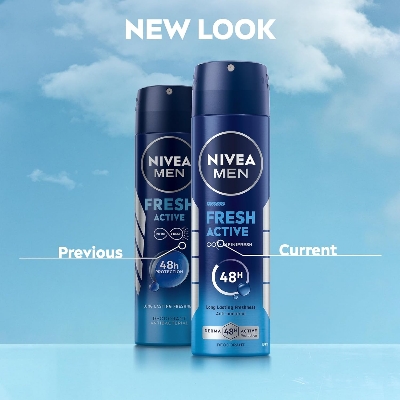 NIVEA MEN Body Spray Fresh Active 150ml IDConline shop bangladeshothoba.com