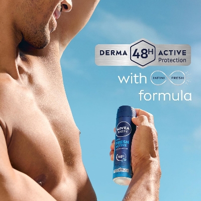 NIVEA MEN Body Spray Fresh Active 150ml IDConline shop bangladeshothoba.com