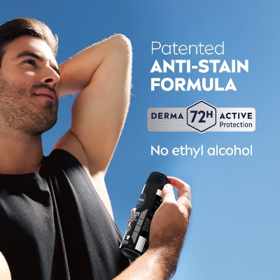 NIVEA MEN Body Spray Black & White Invisible 150ml IDConline shop bangladeshothoba.com