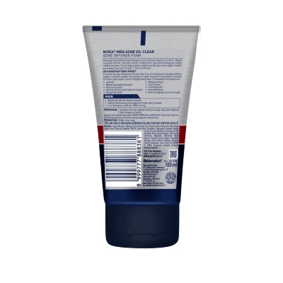 Nivea Men Acne Oil Clear Anti Acne Facial Foam 100g IDConline shop bangladeshothoba.com