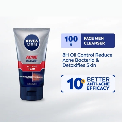 Nivea Men Acne Oil Clear Anti Acne Facial Foam 100g IDConline shop bangladeshothoba.com