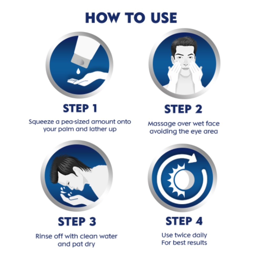 NIVEA MEN Dark Spot Reduction Face Wash 100gm IDConline shop bangladeshothoba.com