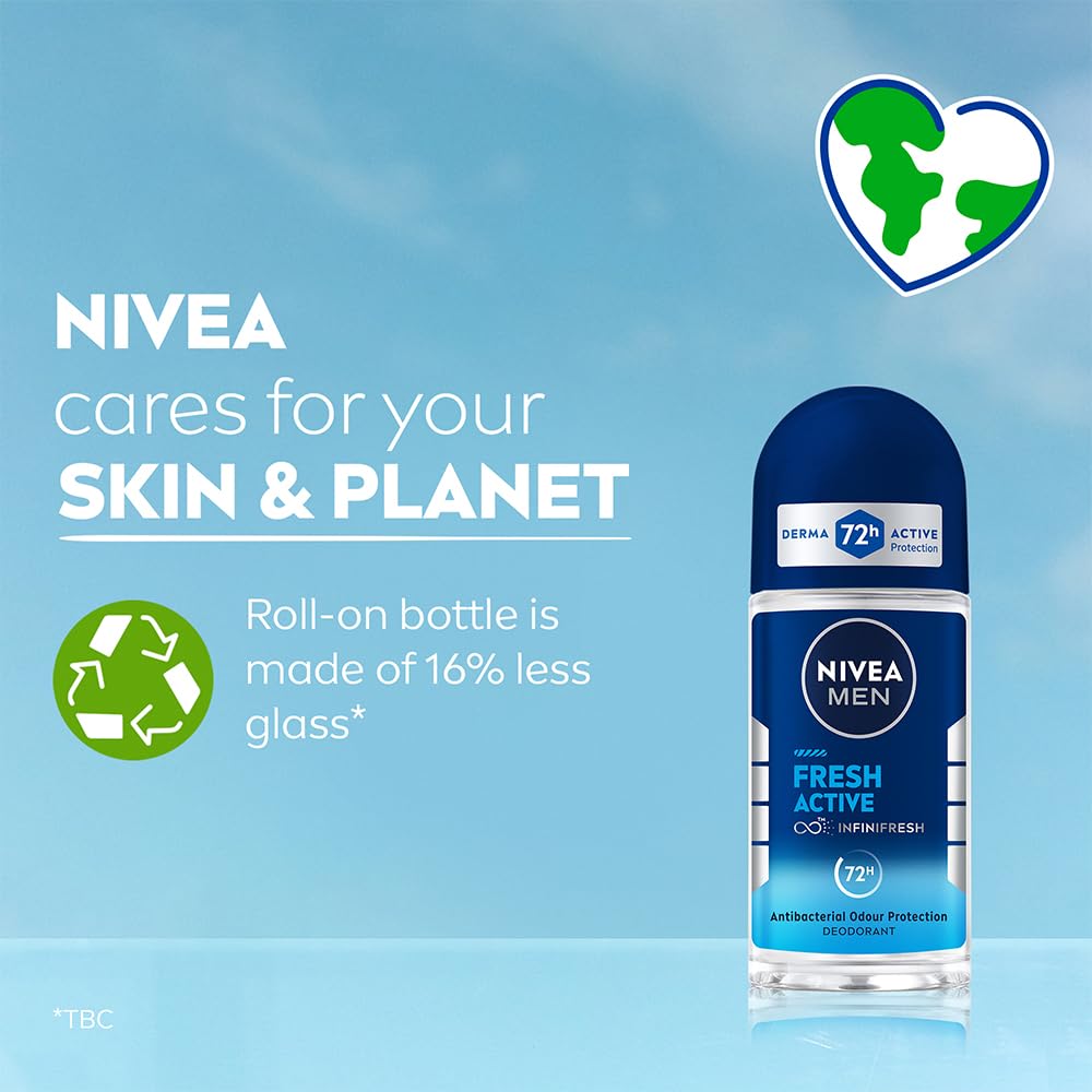 NIVEA MEN Roll On Fresh Active 50ml IDConline shop bangladeshothoba.com