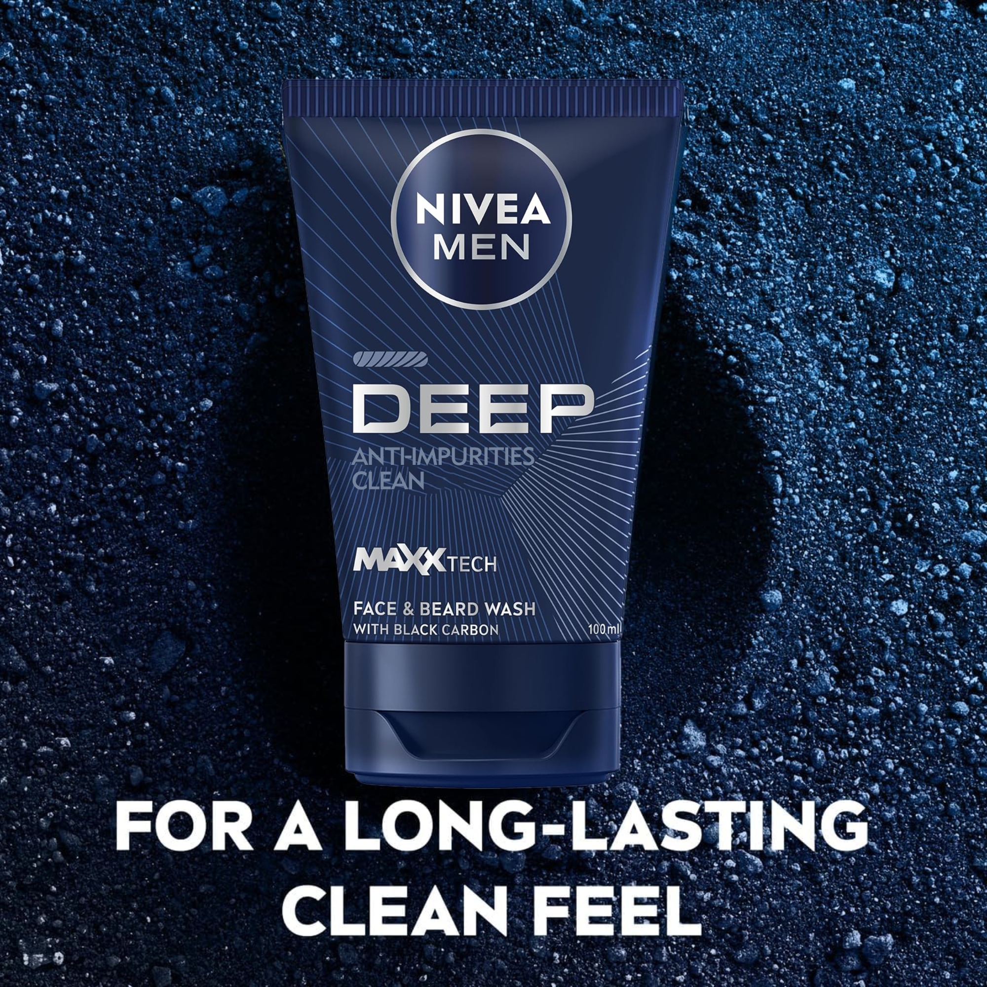 NIVEA MEN Deep Anti-Impurities Clean Face & Beard Wash 100ml IDConline shop bangladeshothoba.com