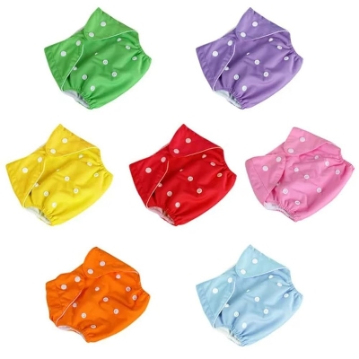 Picture of Adjustable Washable Reusable Diaper Pant With ( 3 layer) 1 pad