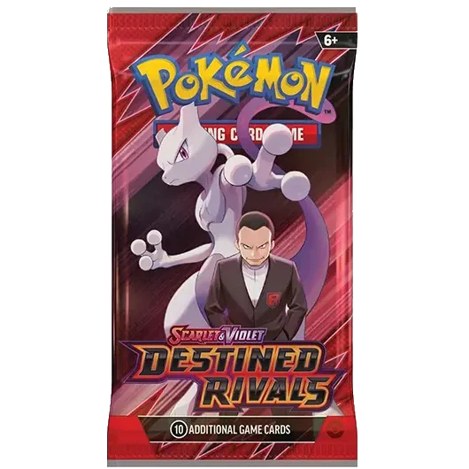 Picture of Pokemon TCG Trading Card Game Destined Rivals Booster Pack Box - 4 Packets 40 Cards