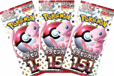 Picture of Pokemon Japanese Scarlet & Violet 151 Booster Pack - 360 Cards in 1 Box