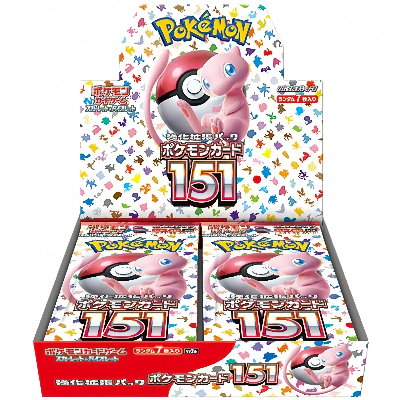 Picture of Pokemon Japanese Scarlet & Violet 151 Booster Pack - 360 Cards in 1 Box