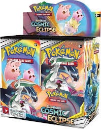 Picture of Pokemon TCG Trading Card Game Cosmic Eclipse Set - 4 Packets 32 Cards