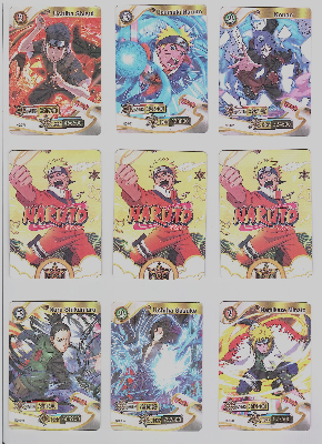 Picture of Naruto Anime TCG Card Game English Version - 1 Pack 8 Cards