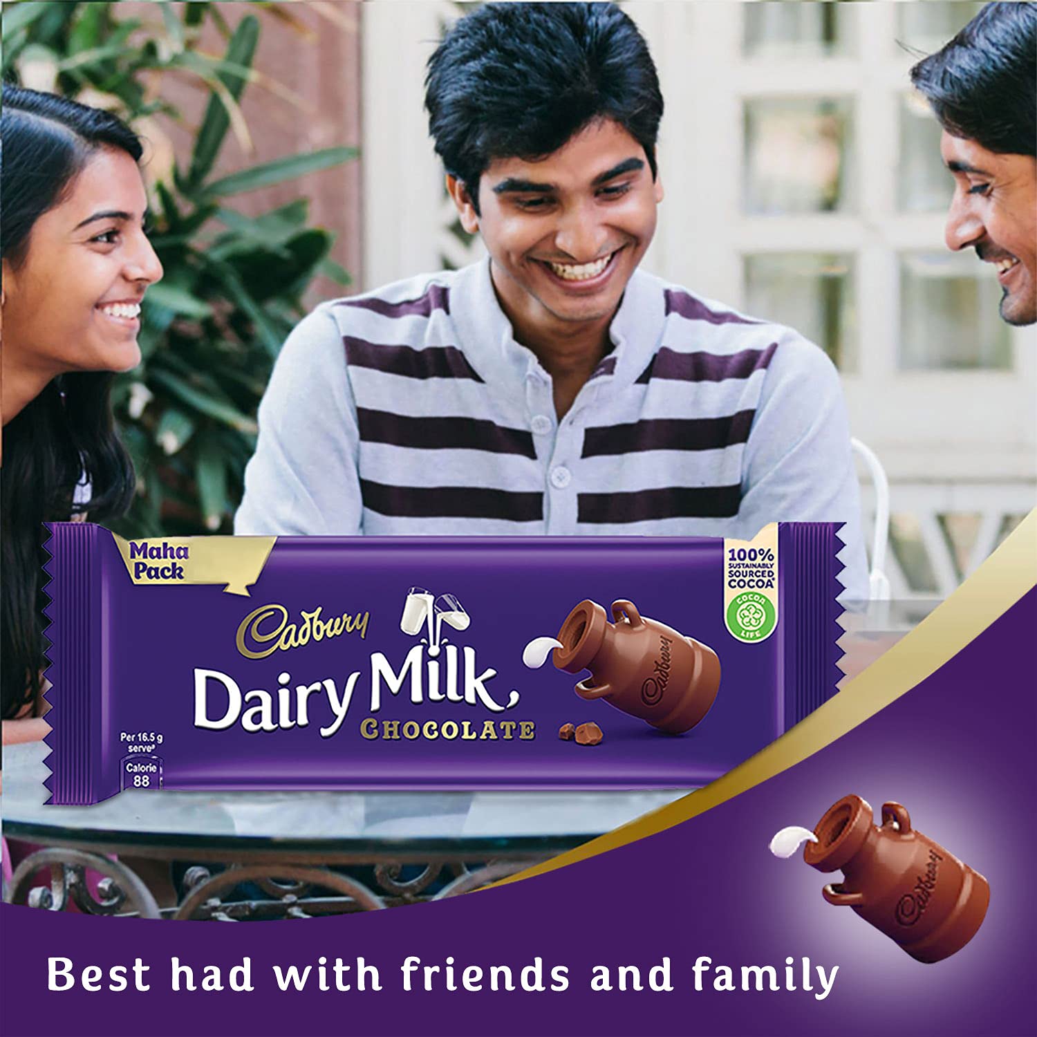 Cadbury Dairy Milk Chocolate Flowpack 46gm IDConline shop bangladeshothoba.com