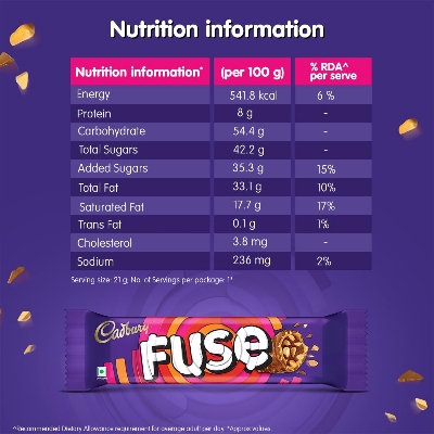 Cadbury Fuse Chocolate Bar 21g IDConline shop bangladeshothoba.com