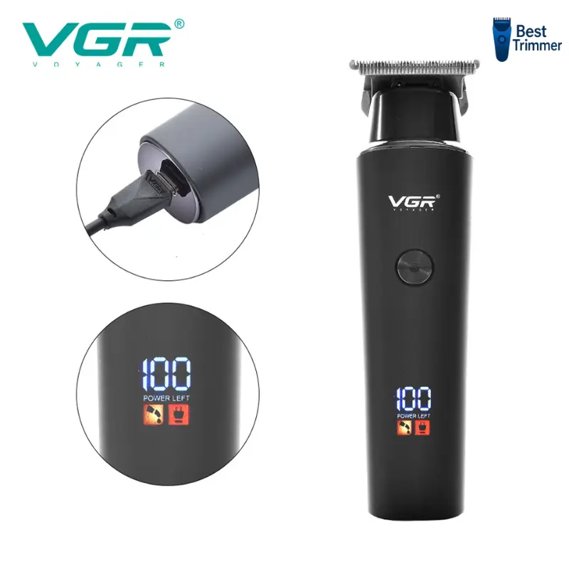 Picture of VGR V-937 Professional Rechargeable Electric Hair Trimmer With Metal Blade