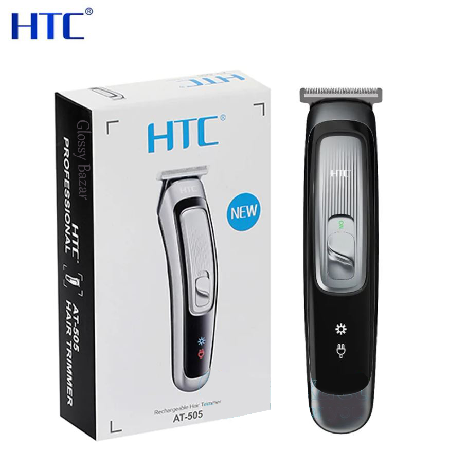 Picture of HTC AT-505 Hair Clipper and Beard Trimmer for Men 4 Lengh Comb ,USB C type Charging System