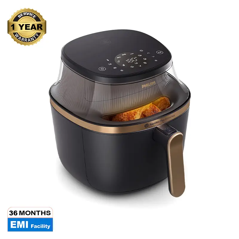 Picture of Philips NA332/09 Airfryer 3000 Series, See-through Cooking Window, Touchscreen, RapidAir Plus Technology, Non-Stick Coating