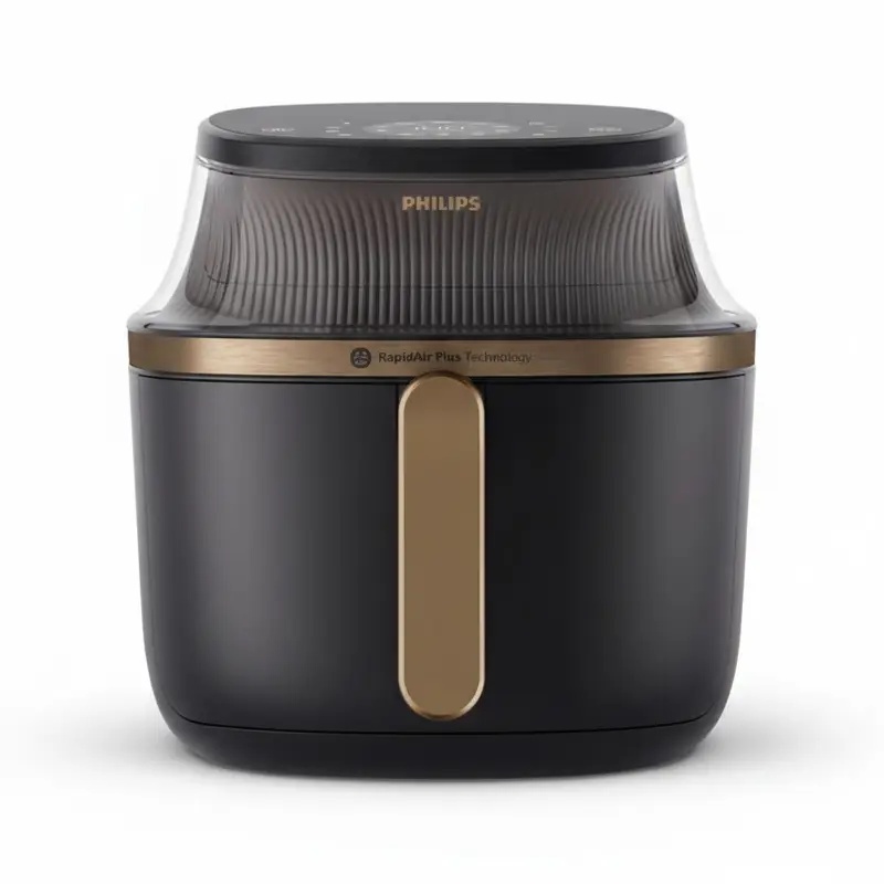 Picture of Philips NA332/09 Airfryer 3000 Series, See-through Cooking Window, Touchscreen, RapidAir Plus Technology, Non-Stick Coating