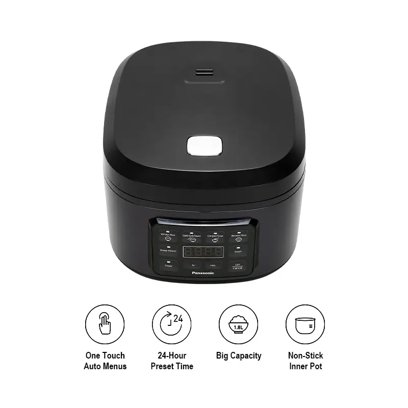 Picture of Panasonic SR-DA182 Micro Computer Automatic Jar Type Rice Cooker Multi Cooker | 1.8 Liter with 4 Auto Menus