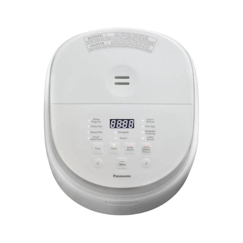 Picture of Panasonic SR-DL184 Microcomputer Multi-Cooker with Fuzzy Logic Rice Cooker for Quick Cooking, one-touch selections with 10 auto cooking menus