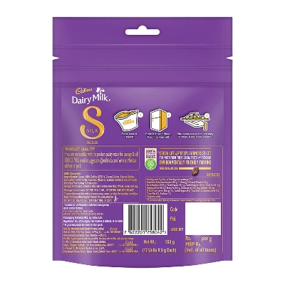 Cadbury Dairy Milk Silk Chocolate Home Treats 153 gm IDConline shop bangladeshothoba.com