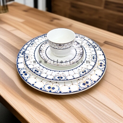 Picture of 32 Pcs Ceramic Bone China Dinner Set UT1245