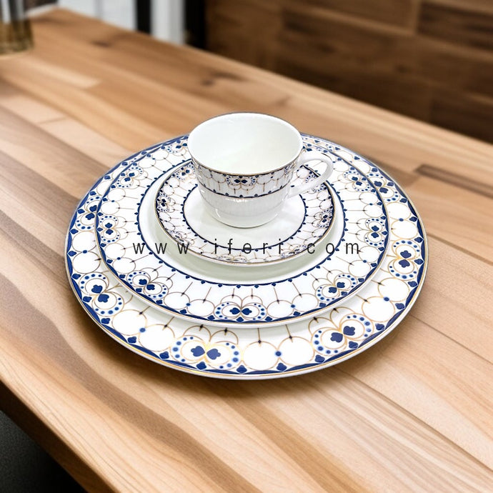 Picture of 32 Pcs Ceramic Bone China Dinner Set UT1245