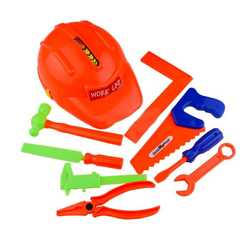 Picture of Construction Helmet With Mechanic Tools Toy - Toys
