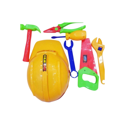 Picture of Construction Helmet With Mechanic Tools Toy - Toys
