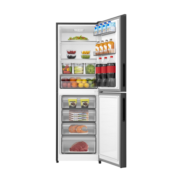 Picture of Hisense 270 Liter Glass Door Bottom Mount Frost Refrigerator RB1G266NAB/BD3