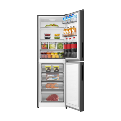 Picture of Hisense 270 Liter Glass Door Bottom Mount Frost Refrigerator RB1G266NAB/BD3