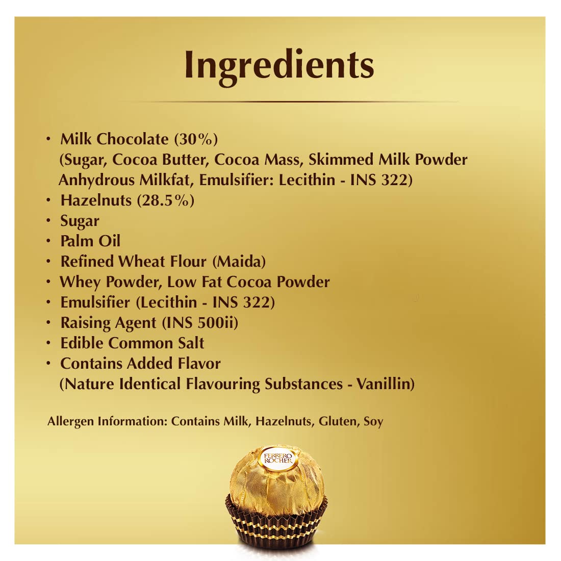 Ferrero Rocher Premium Chocolate T16 (200gm) IDConline shop bangladeshothoba.com