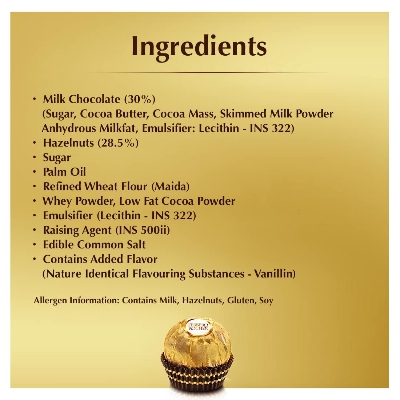 Ferrero Rocher Premium Chocolate T16 (200gm) IDConline shop bangladeshothoba.com