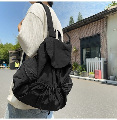 Picture of Ultra Light Water Resistant Everyday Backpack Black